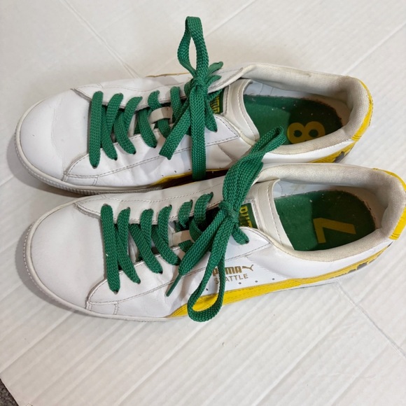 Puma Basket 1970s Champs Seattle Supersonics Sneakers Size 9 NBA Champions Rare - Picture 4 of 16